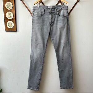 Joes Jeans The Brixton Straight Narrow Light Gray Denim